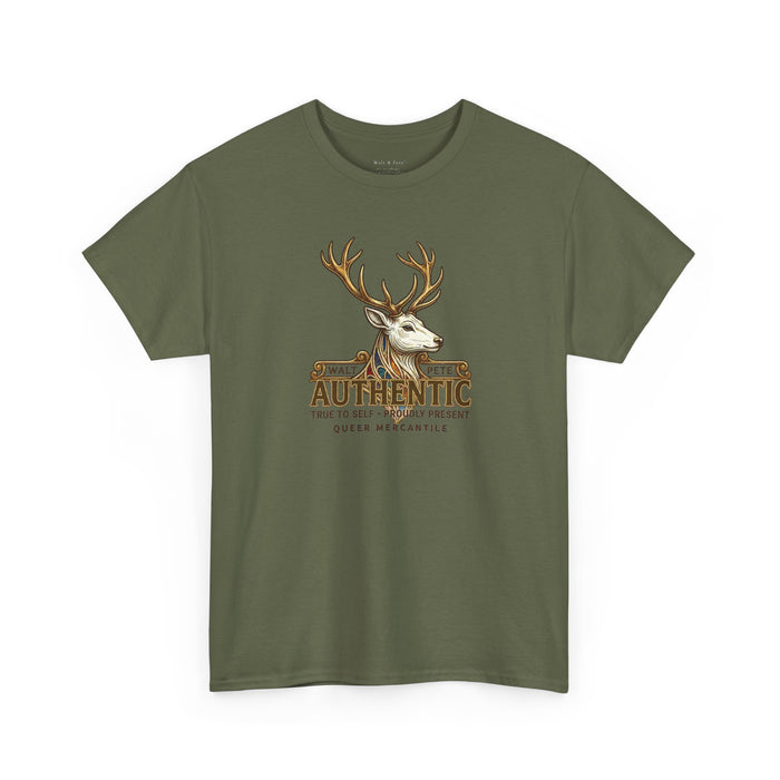 Authentic Pride T-Shirt | True To Self & Proudly Present LGBTQ Identity Graphic Tee
