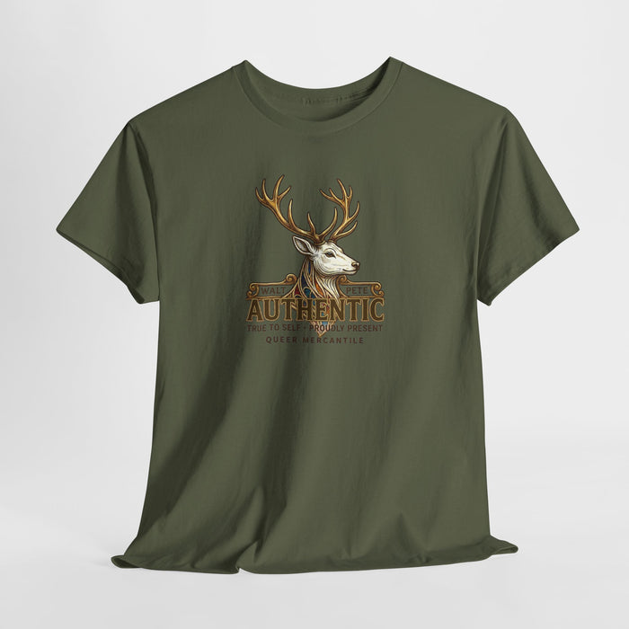 Authentic Pride T-Shirt | True To Self & Proudly Present LGBTQ Identity Graphic Tee