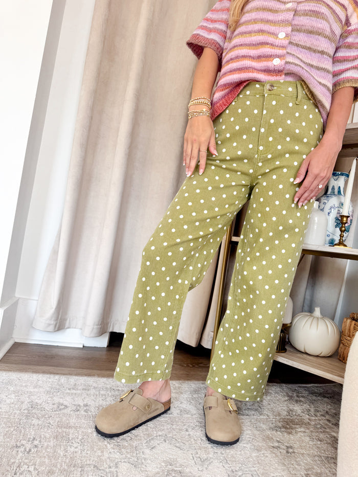Twentifourth Autumn Polka Dot Barrel Pant – women's bottoms