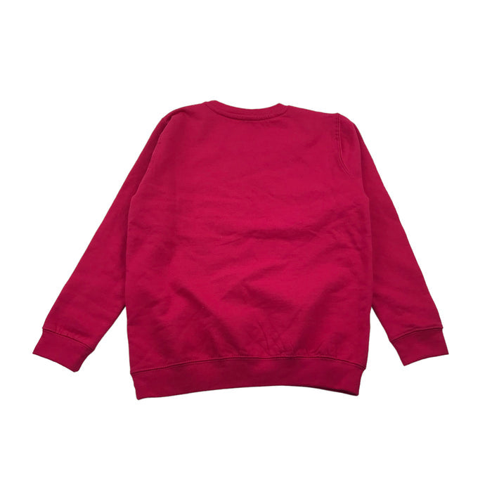 Awdis 9-11 years fuchsia pink just saying hi panda sweater