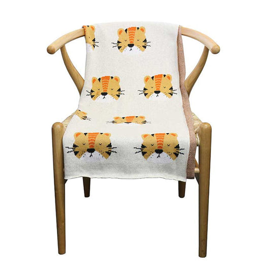 Le Forge Baby Blanket – Tiger | Koop.co.nz