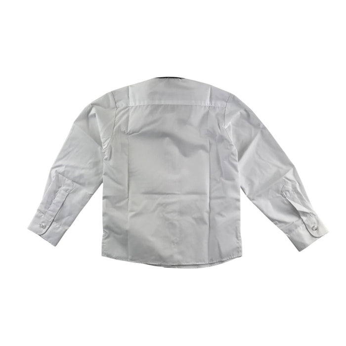 Banner white long sleeve school blouse
