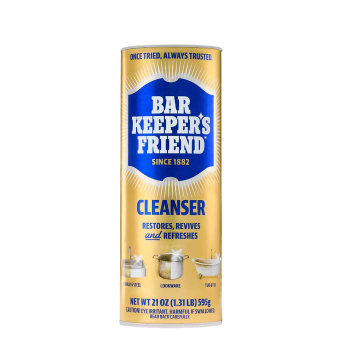 Bar Keepers Friend Original All-Purpose Powder Cleanser Unscented 21 oz - 12 Pack