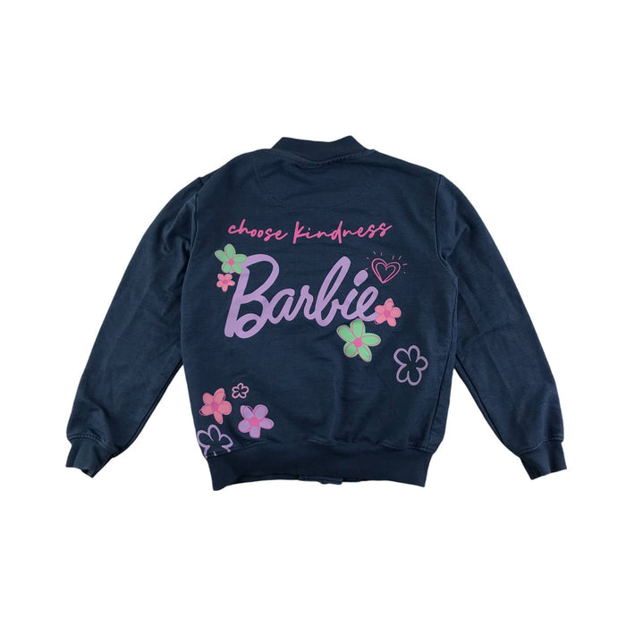 Barbie 6-7 blue jersey with press-stud buttons sweater