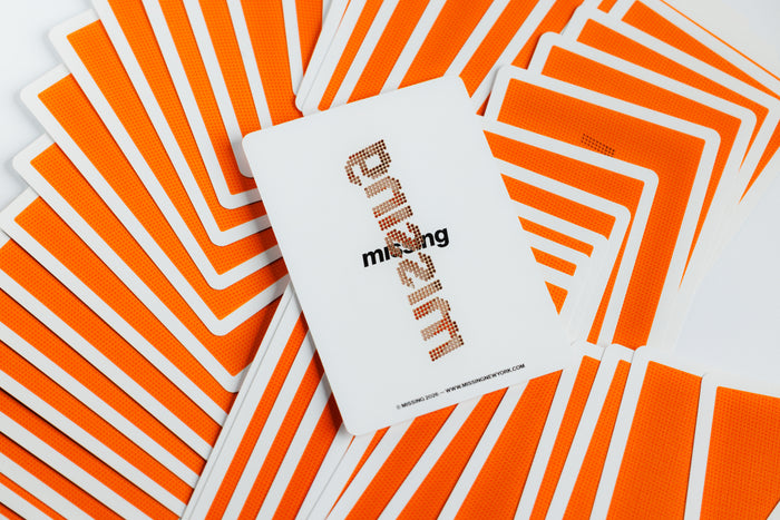 Beam Playing Cards - Orange