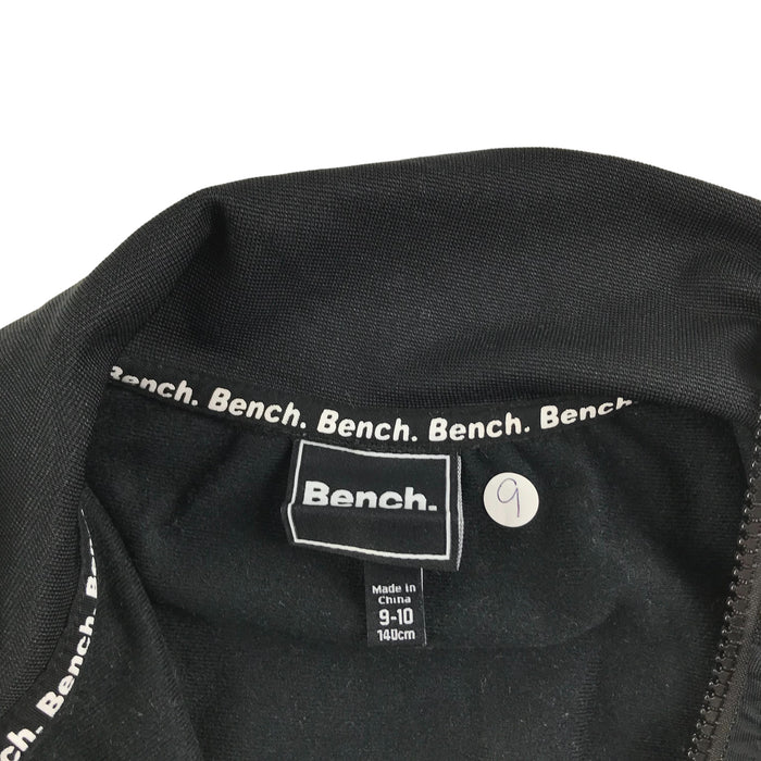 Bench. Sweater Age 9 Black Full Zipper Track Top