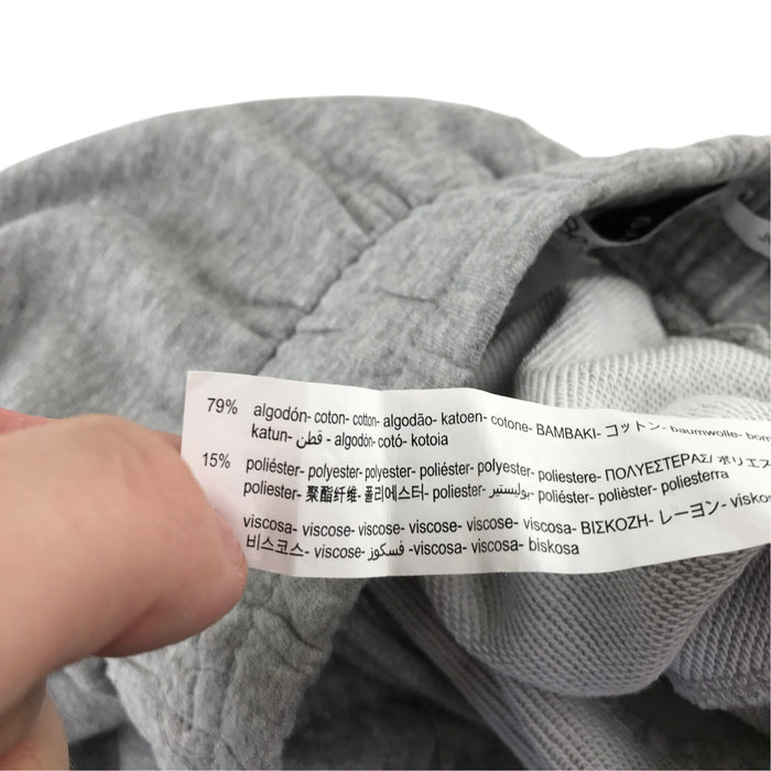 Bershka women's size XS grey jogger cotton polyester viscose