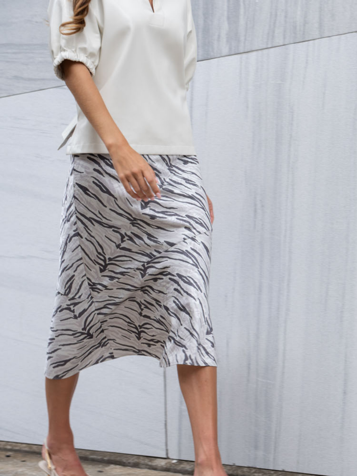 Bias Midi Skirt