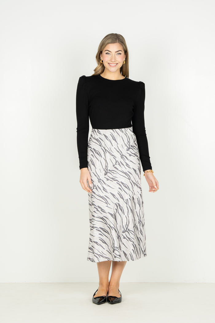 Bias Midi Skirt