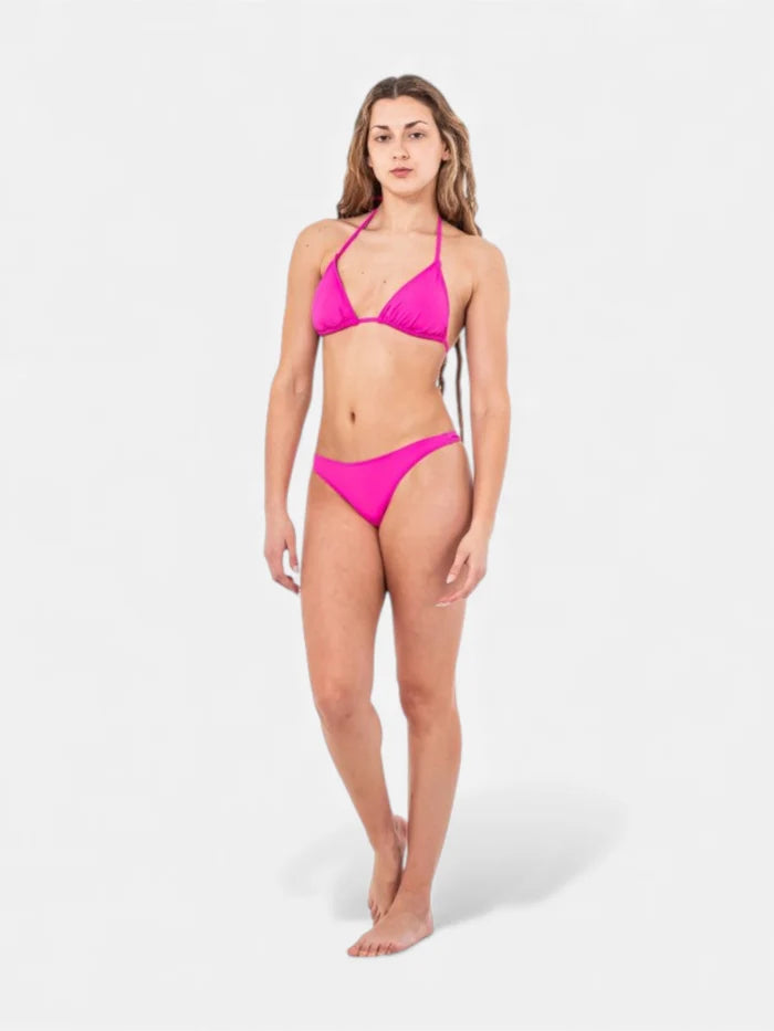 Bikini Roxy SD Beach Classics Mod Tiki Tri Rosa