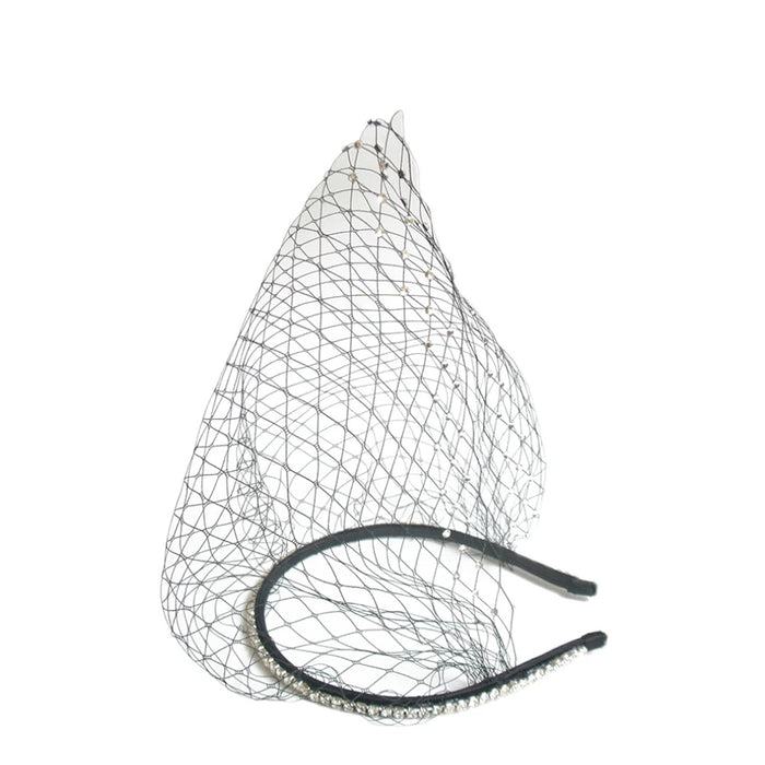Birdcage Veil for Brides Wedding Headband Netting Bachelorette Party