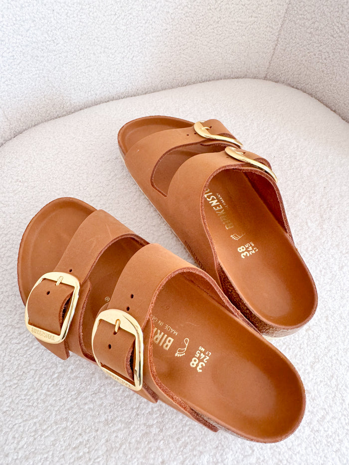 Birkenstock Arizona Big Buckle Cognac Sandal