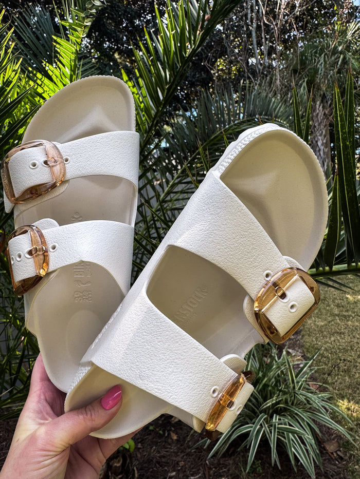 Birkenstock Arizona Big Buckle Eva Eggshell – women's sandals