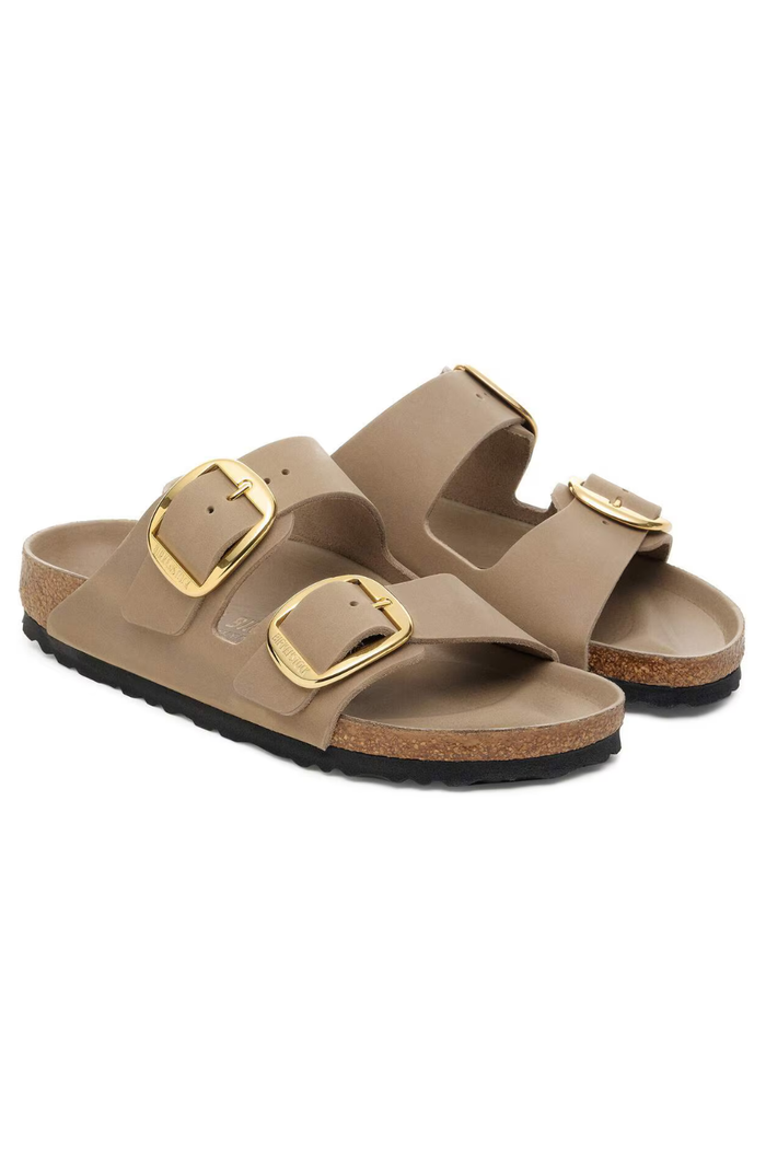 Birkenstock Arizona Big Buckle Leather Tobacco Brown – women's sandals