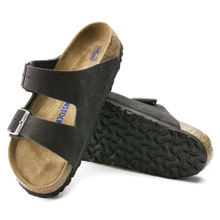 Birkenstock Arizona Suede Velvet Gray