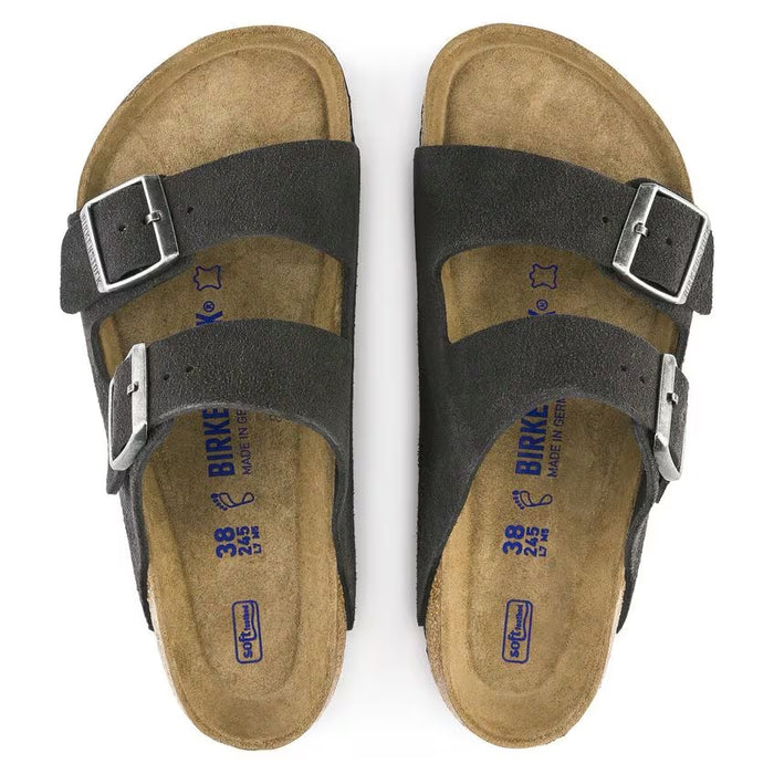 Birkenstock Arizona Suede Velvet Gray