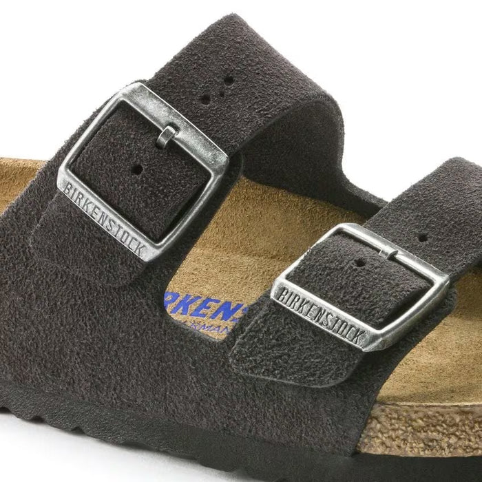 Birkenstock Arizona Suede Velvet Gray