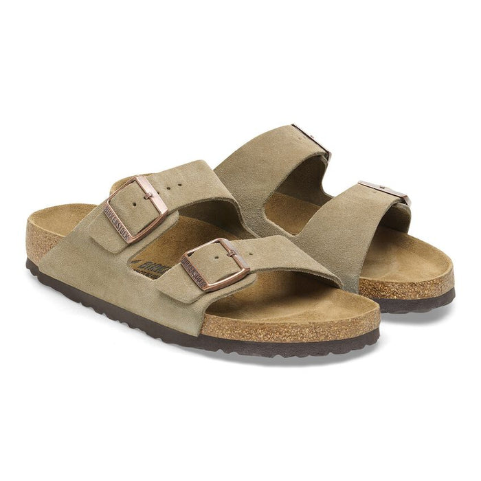 Birkenstock Arizona Taupe Suede Sandal