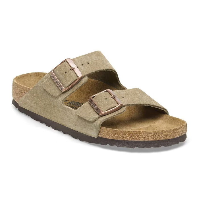 Birkenstock Arizona Taupe Suede Sandal