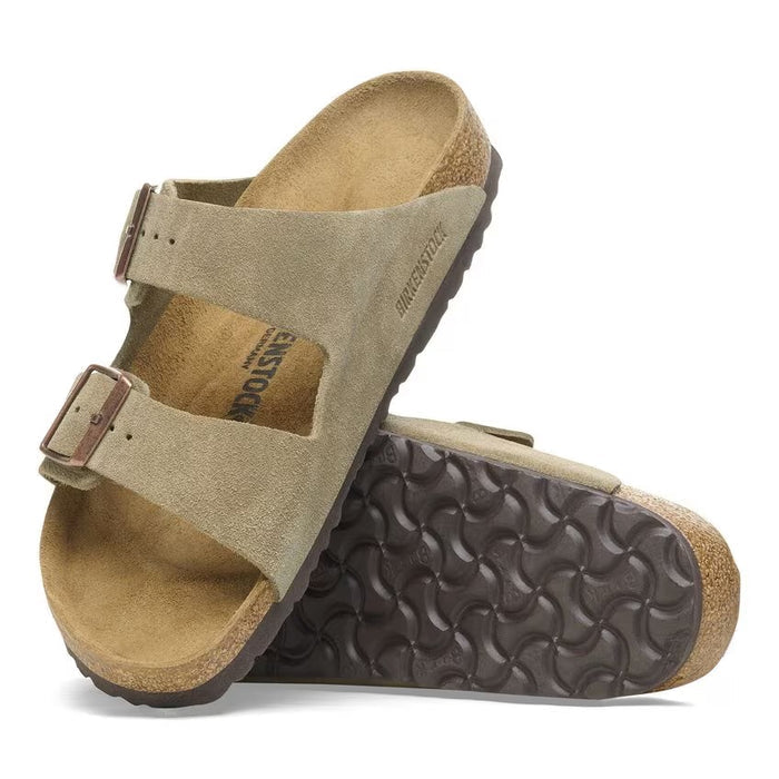 Birkenstock Arizona Taupe Suede Sandal