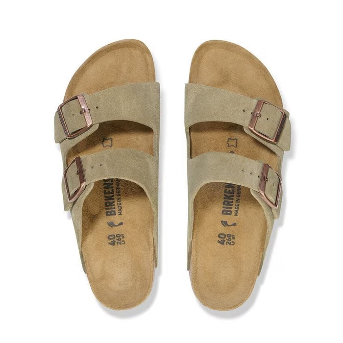 Birkenstock Arizona Taupe Suede Sandal