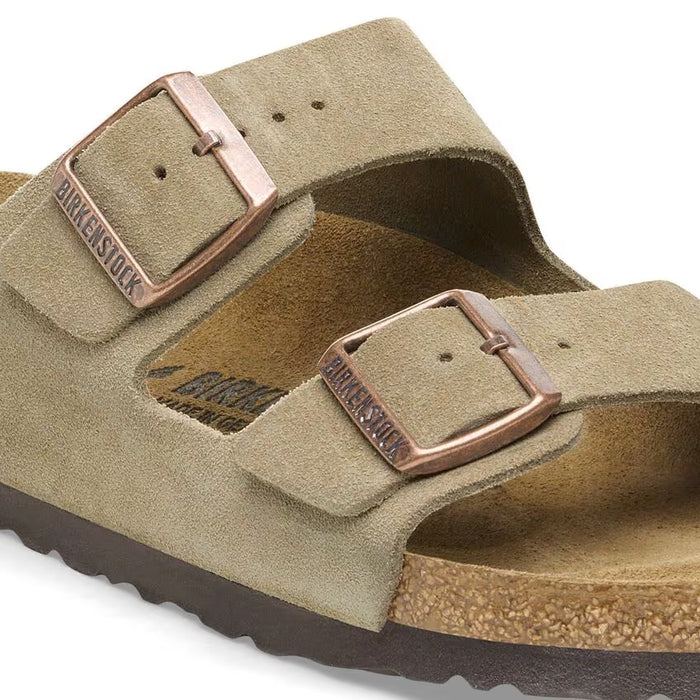 Birkenstock Arizona Taupe Suede Sandal