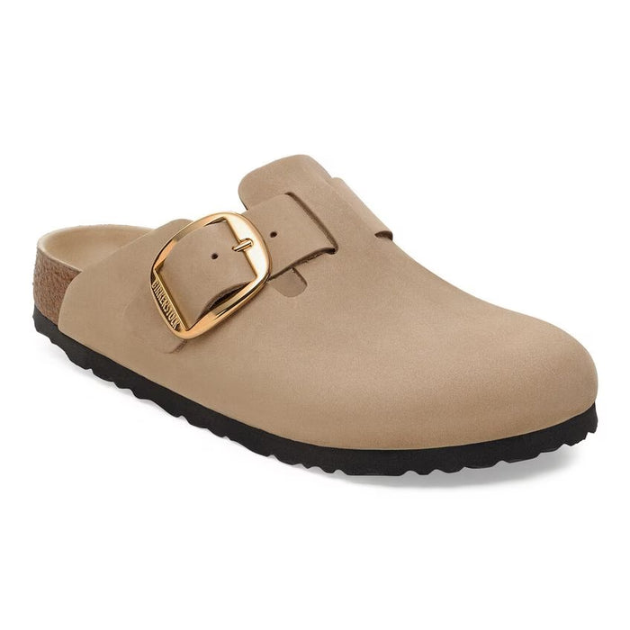 Birkenstock Boston Big Buckle Leather Tobacco