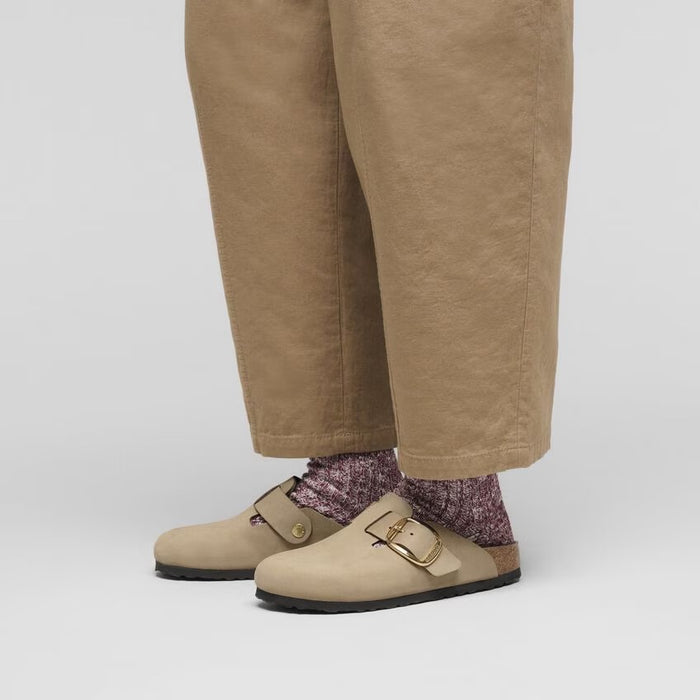 Birkenstock Boston Big Buckle Leather Tobacco