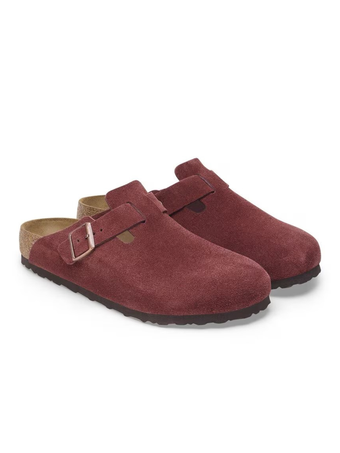 Birkenstock Boston Suede Zinfandel