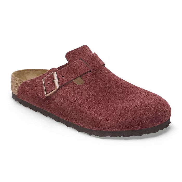 Birkenstock Boston Suede Zinfandel