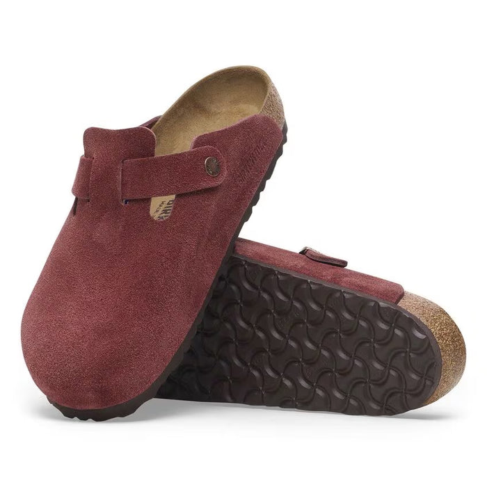 Birkenstock Boston Suede Zinfandel