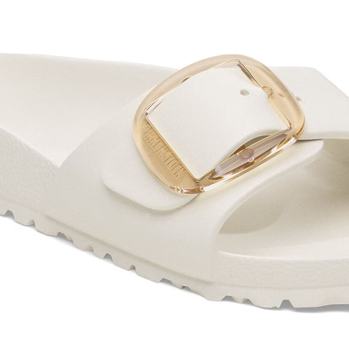 Birkenstock Eva Madrid Big Buckle Eggshell – women's sandals
