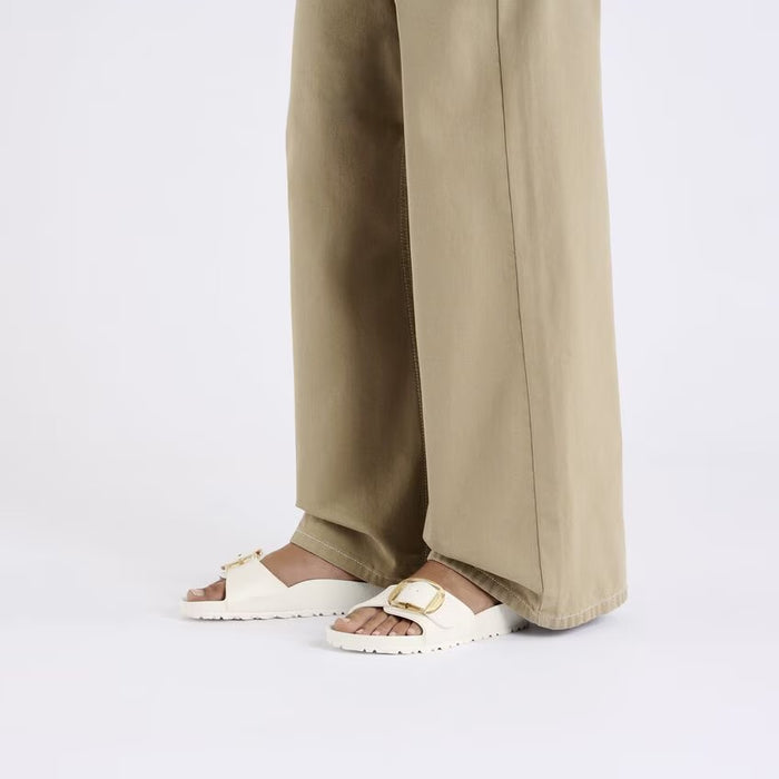 Birkenstock Eva Madrid Big Buckle Eggshell – women's sandals