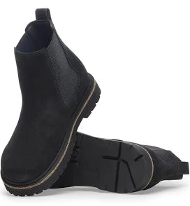 Birkenstock Highwood Leather Black Slip On Boot