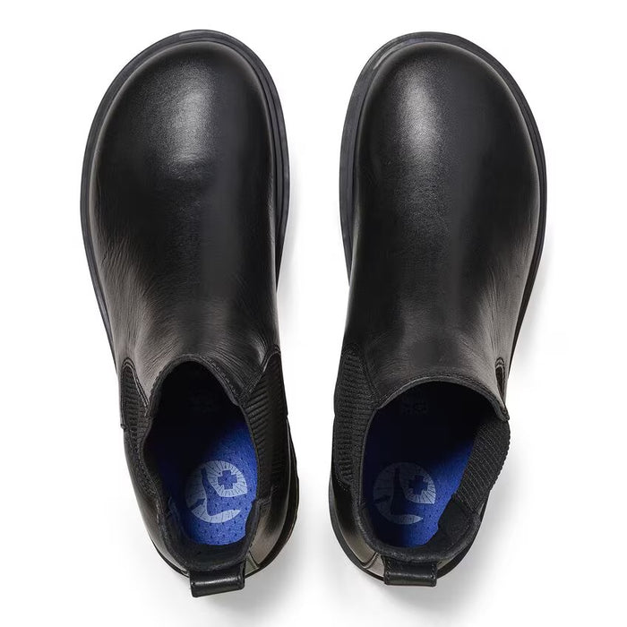 Birkenstock Highwood Leather Black Slip On Boot