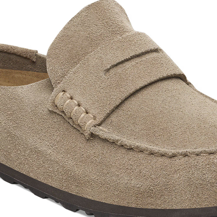 Birkenstock Naples Wrapped Taupe Loafer – women's loafer