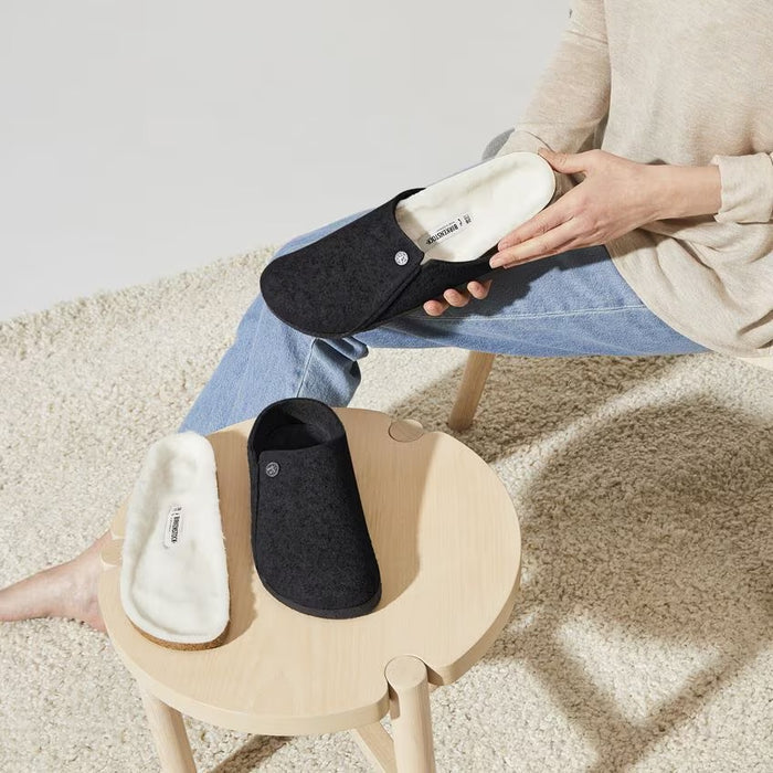 Birkenstock Zermatt Shearling Anthracite