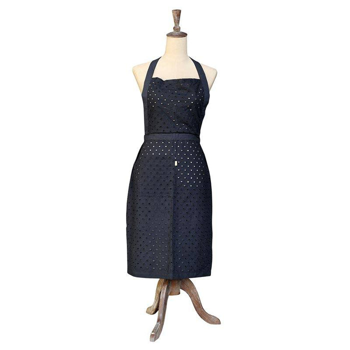 Raine & Humble Black Cygnett Lace Apron | Koop.co.nz