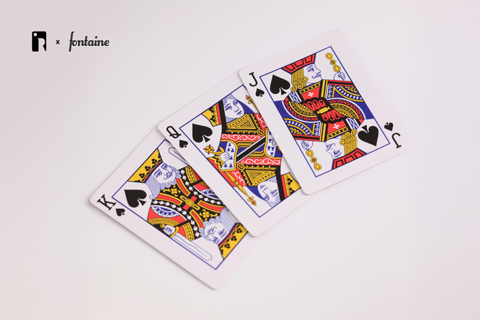 Black Glitch Playing Cards - Room One X Fontaine ACC 2025