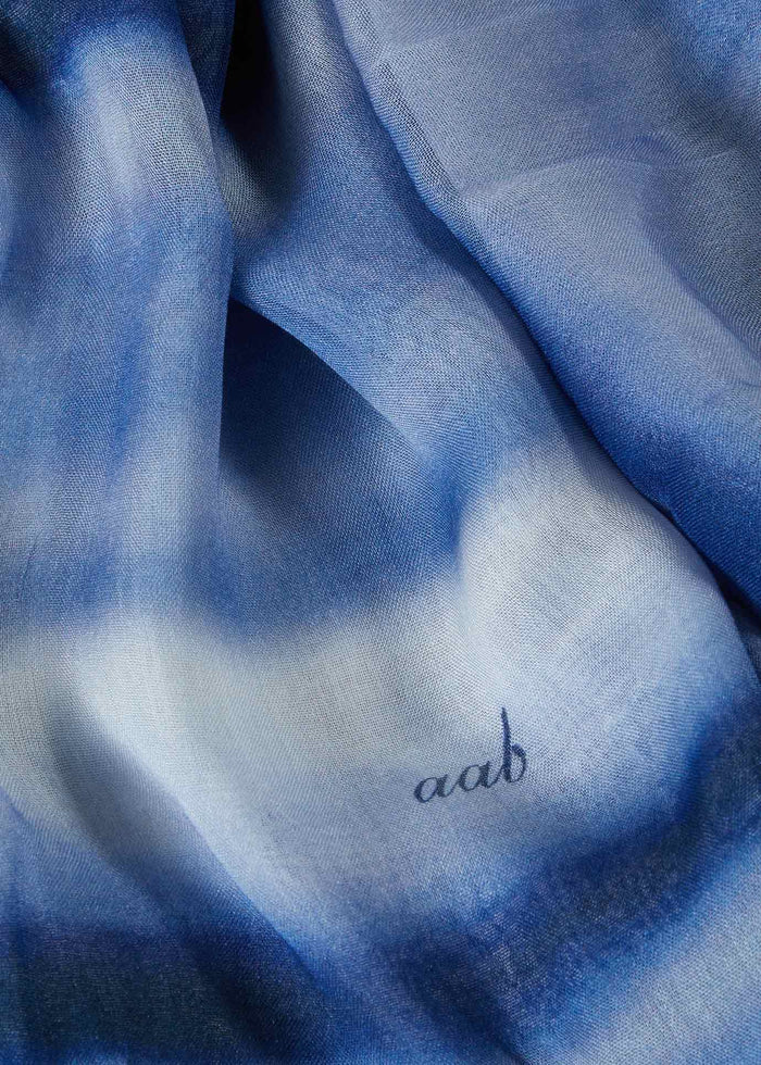 Blue Dye Premium Modal Hijab