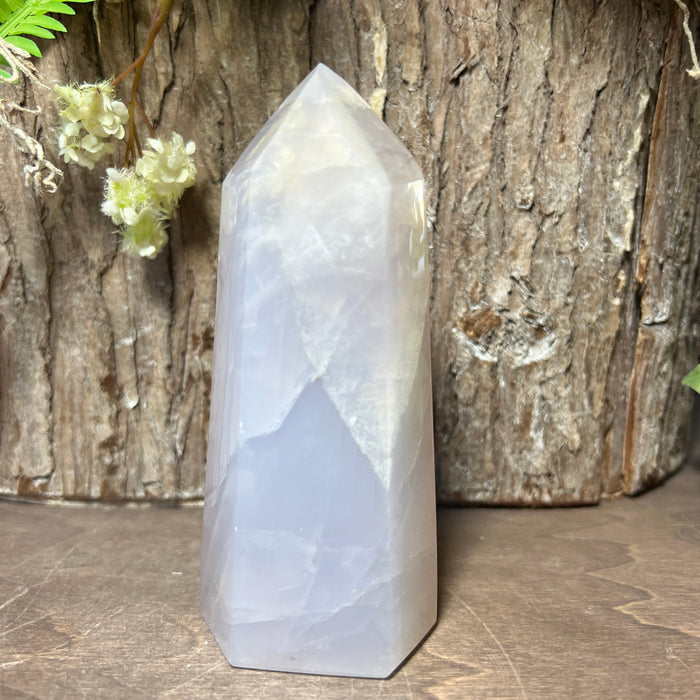 Blue Rose Quartz Tower