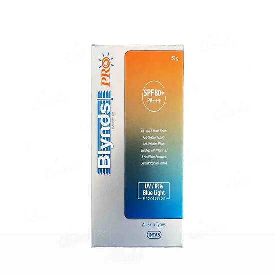 Blynds Pro Sunscreen Gel SPF 80+ PA+++, 50gm