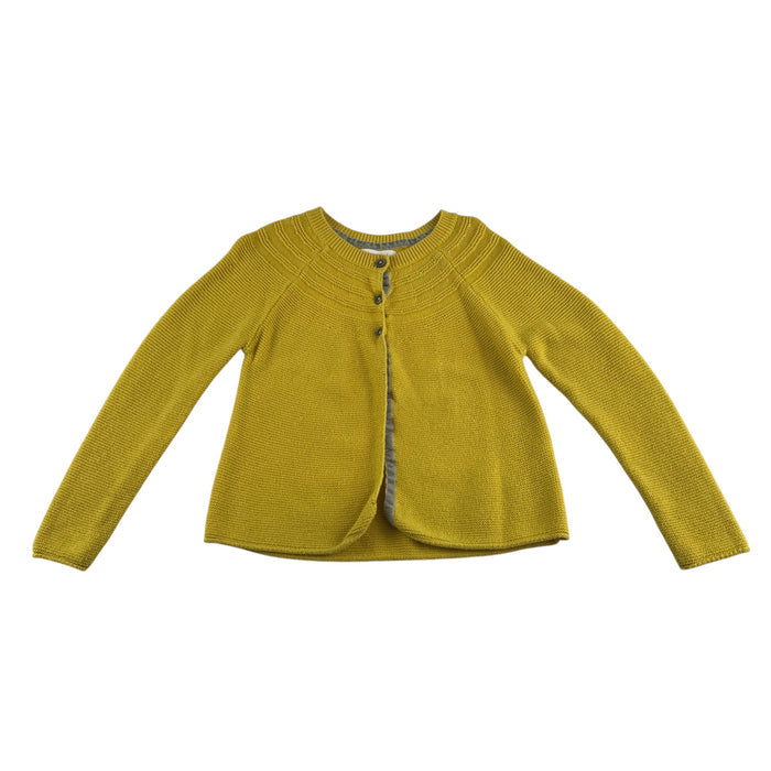 Boden  5-6 years yellow cardigan