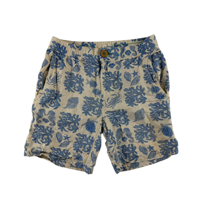 Boden 6 years cream shorts