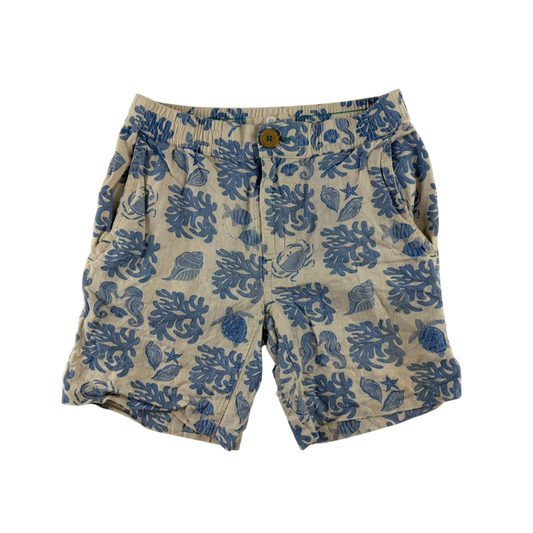 Boden 6 years cream shorts