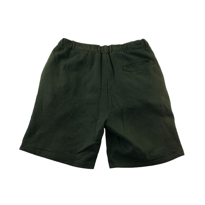 Boohoo men's M khaki green jersey shorts