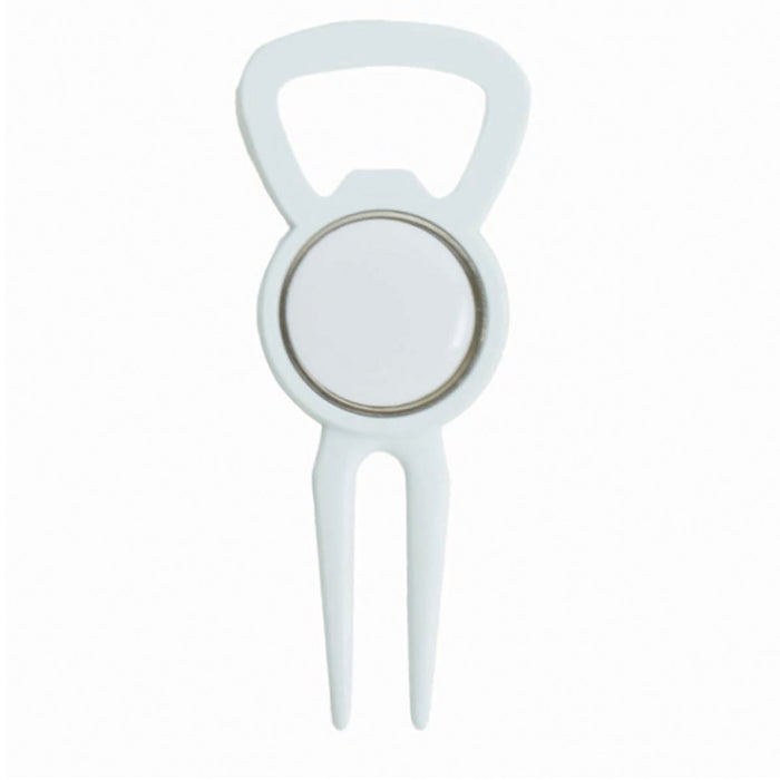 Bottle Opener Divot Tool with Removable Ball Marker