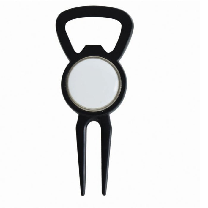 Bottle Opener Divot Tool with Removable Ball Marker