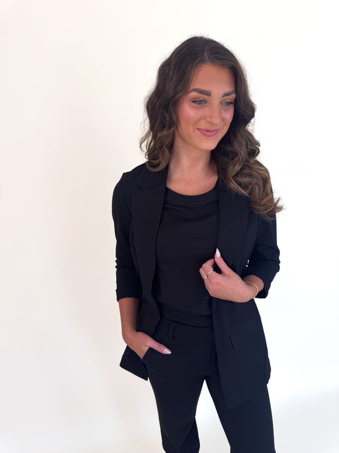 Boyfriend Blazer with Princess Darts