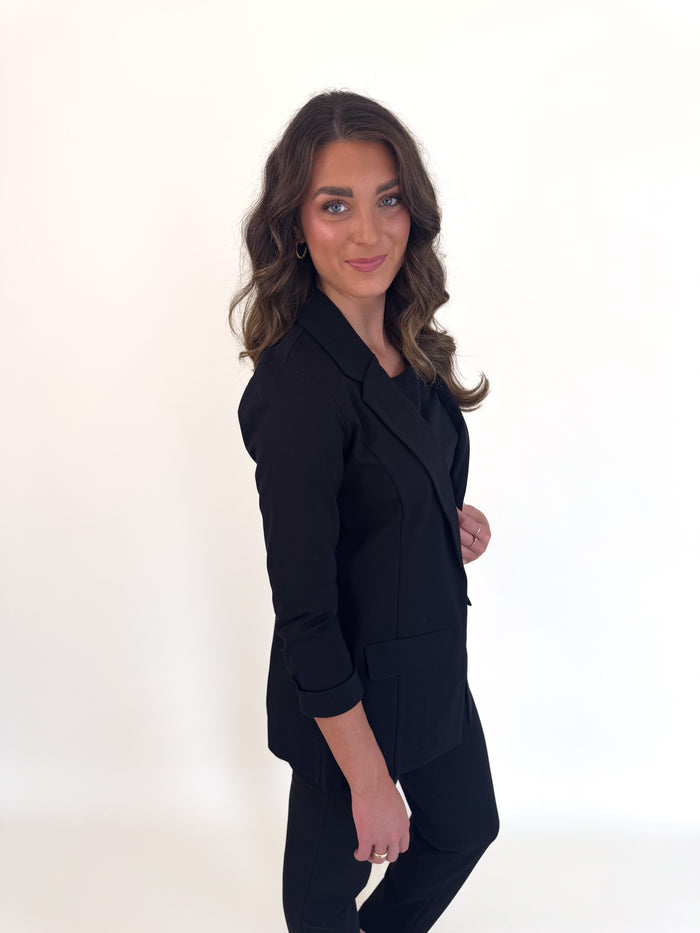 Boyfriend Blazer with Princess Darts